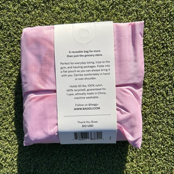 NWT Baggu Thank You Rose bag - Picture 2 of 2